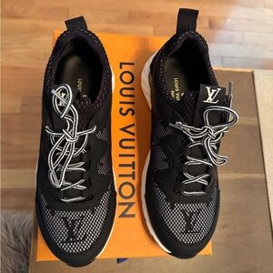 Louis Vuitton Black and White Women's Sneakers